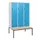 Dubbeldekse dekenkist,HxBxD 1950x1200x815mm,3x2vak.,vak B 400mm