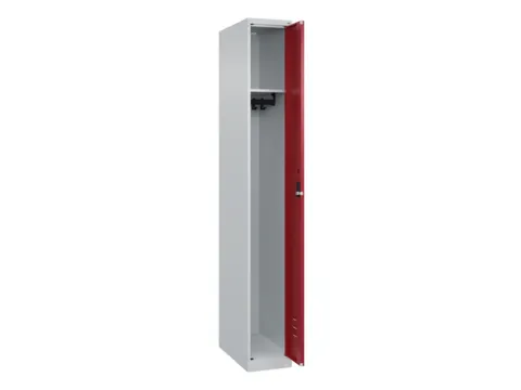 locker,HxBxD 1850x250x500mm,1vak,vak B 250mm,cil.-slot,staand op vloer