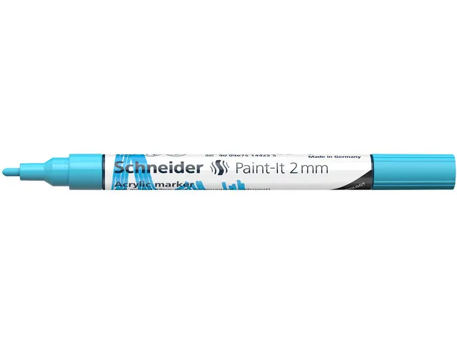 Marqueur acryl Schneider Paint-It 310 2mm pastel Bleu