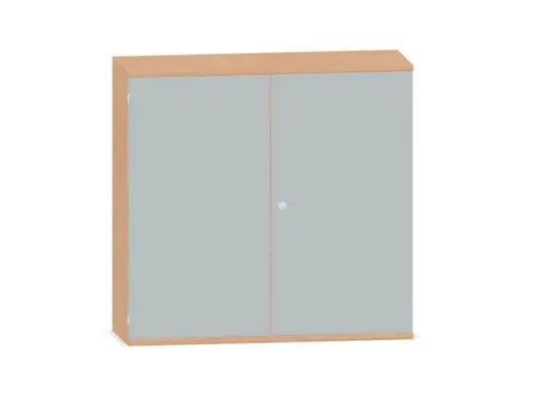 Kantoorkast 1150x1200x430mm Romp Beuken Decor Front Lichtgrijs