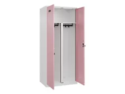 PBM-locker,HxBxD 1850x800x500mm,2vak,vak B 400mm,draaigrendel