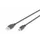USB 2.0 Aansluitkabel Type A - Mini B (5-pins) St/St 1,8m Zwart