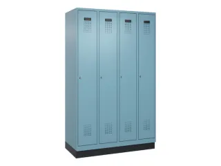 locker voor scheiding van kleding,HxBxD 1950x1200x500mm,4vak - 2
