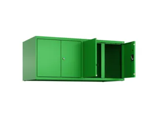 opzetkast,v. locker voor scheiding van kleding,4vak.,vak B 300mm - 1