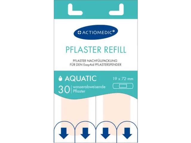 Reservevulling,V. Pleisterdispenser,30X Waterafstotend