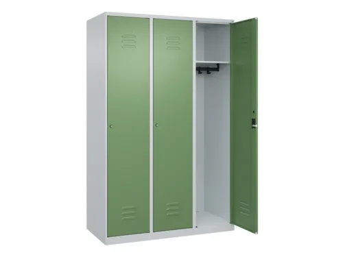 locker,HxBxD 1850x1200x500mm,3vak,vak B 400mm,cil.-slot
