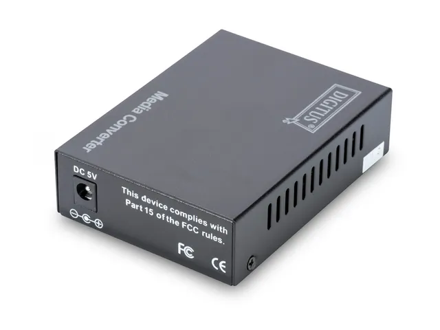 Gigabit-mediaconverter, RJ45 / SC