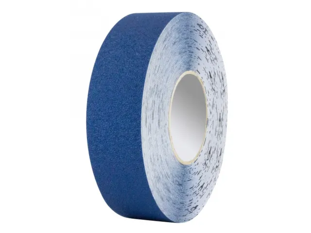 tape,vinyl,blauw,band LxB 25mx50mm,met antislip-eigenschappen