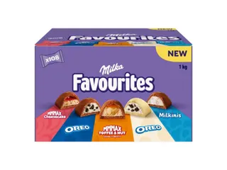 Milka Favourites Mix doos 1kg 108 Stuks - 2
