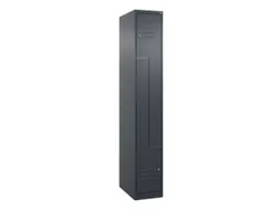 Z-garderobekast,HxBxD 1850x300x500mm,vak B 150/300mm,cil.-slot