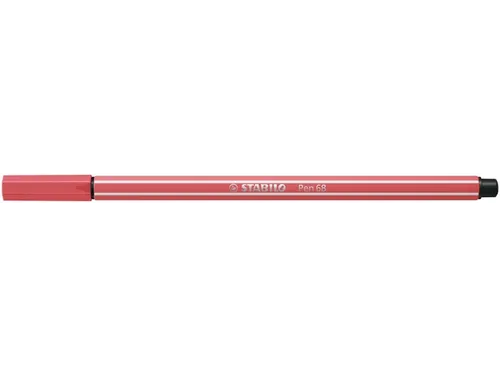 Viltstift STABILO Pen 68/47 medium roestig rood