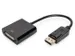 DisplayPort-adapterkabel type DP DVI (24+5) mannelijk/vrouwelijk 0,15m
