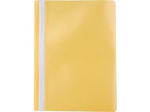 snelhechtmap ft A4 PP geel, pak van 5 stuks