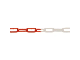 Afzetketting Staal L 15M Breukbelasting 1250 Dn Kunststof Coating Rood - 1