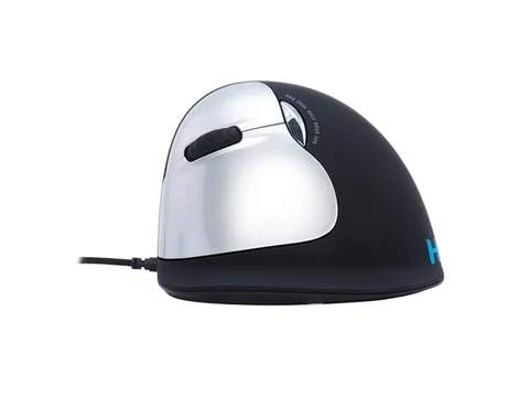 Ergonomische muis R-Go HE Break medium/Large Links bedraad Zwart