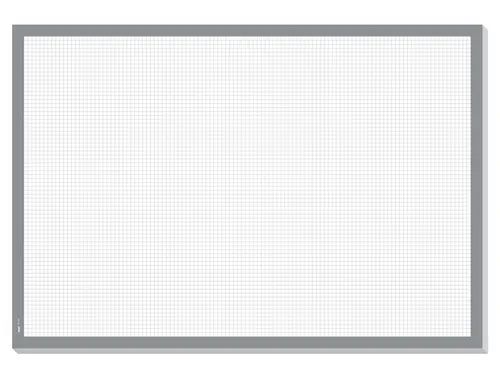 Bureauonderlegger Sigel wit geruit 59,5x41cm, 80 grams papier, 30 vel,