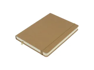 Schetsboek Kangaro A5 taupe PU HC 80 vel 140gr roomwit met elastiek en - 3