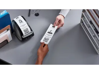Papierrol Dymo LabelWriter doorlopend 57mmx91m 1 rol wit - 4