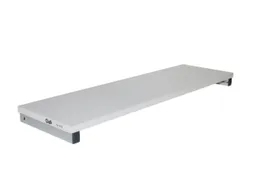 ESD-legbord,v. werktafel,HxBxD 25x1800x310mm,draagverm. 50kg,aluminium