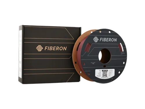 Polymaker 3D filament Fiberon ASA-CF08 1,75 mm Donker Rood 0.5kg