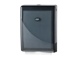 Euro Pearl 431152 BLACK vouwhanddoekdispenser C-vouw en multi-folded