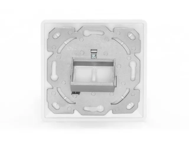 Lege doos voor Keystone modules 80x80 frame 50x50 centrale plaat