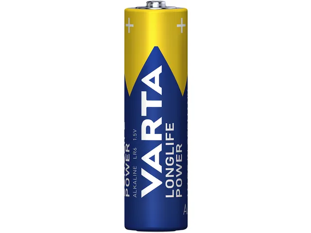 Batterij Varta Longlife Power 4x AA Alkaline 1.5V