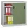 Schuifdeurkast Hxbxd 1000x1000x500mm 2 Oh Ral7035 Front Ral6011