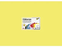 Tekenpapier Folia 50x70cm 130gram 100 vel assorti 10 kleuren
