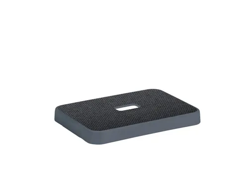 #Deksel Sigma Home 5L Stof blauwdonkergrijs 24x16,5x 2,5 cm