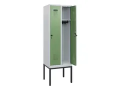 schoollocker,HxBxD 1950x600x500mm,2vak,vak B 300mm,draaigrendel