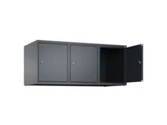 opzetkast,v. locker,3vak.,vak B 400mm,HxBxD 500x1200x500mm