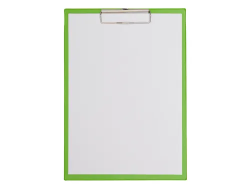 Klembord MAUL A4 staand PVC neon groen
