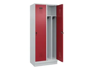 locker voor scheiding van kleding,HxBxD 1950x800x500mm,2vak - 1