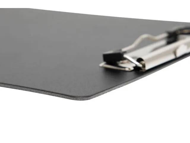 Klembord A4, PP Zwart