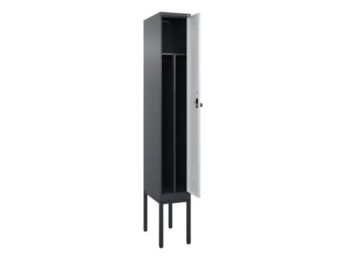 locker voor scheiding van kleding,HxBxD 2120x300x500mm,1vak