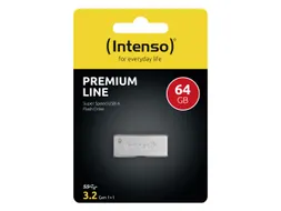 Intenso Usb Stick 3.0 64gb Zwart Premium