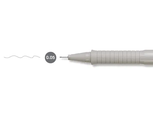 Tekenpen Faber Castell Ecco Pigment 0.05Mm Zwart