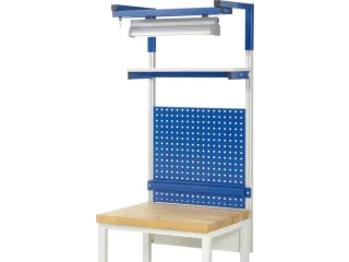 opbouwelement,v. werkbank,HxBxD 1380x750x350mm,draagverm. 100kg,staal - 1
