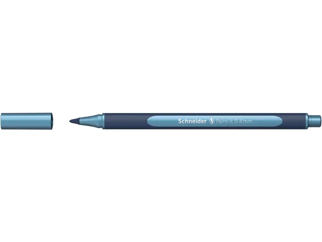 Le roller métallique Paint-It 050 0.4mm métallique polar bleu