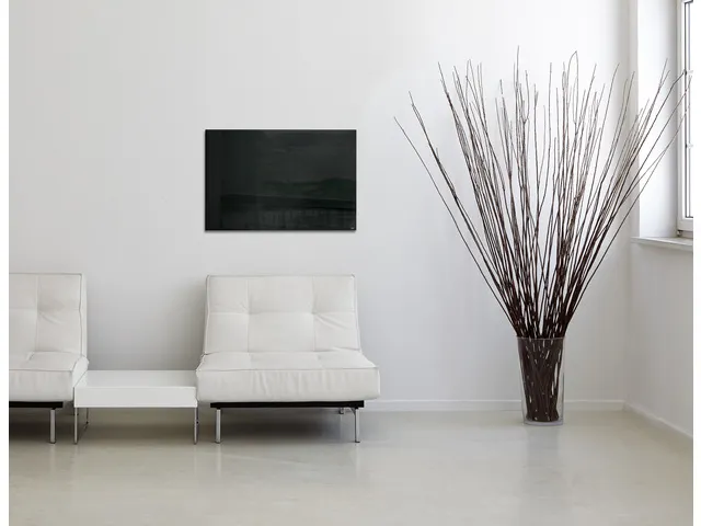 glasmagneetbord Sigel Artverum 60x40x1.5cm zwart