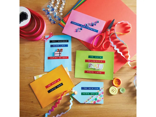 Labeltape Dymo rol 9mmx3M glossy vinyl assorti S0847750