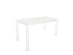 In hoogte verstelbaar bureau,HxBxD 720-840x1200x600mm,Bl-wit