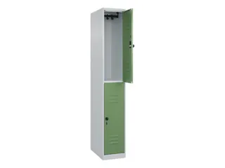 dubbeldekse locker,HxBxD 1850x300x500mm,1x2vak.,vak B 300mm - 2