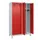 locker voor scheiding van kleding,HxBxD 1950x1200x500mm,4vak