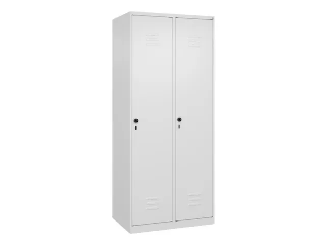 locker voor scheiding van kleding,HxBxD 1850x800x500mm,2vak