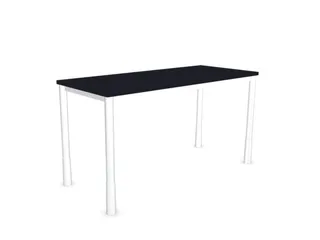 In hoogte verstelbaar bureau,HxBxD 720-840x1400x600mm,CC-zwart - 2