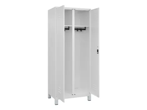 locker voor scheiding van kleding,HxBxD 1850x800x500mm,2vak