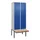 locker voor scheiding van kleding,HxBxD 2120x800x815mm,2vak
