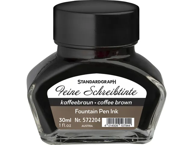 Encre calligraphique Standardgraph 30ml brun café